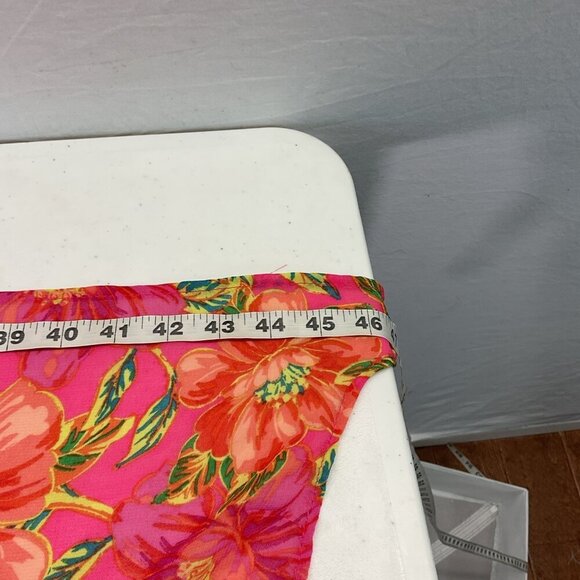 BEACH RIOT Melanie Sarong in Miami Peony One Size Beach Wrap - Picture 7 of 8